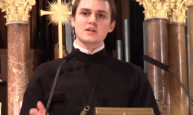 Council 1129 Sponsored Seminarian  Preaches the Paulist Appeal