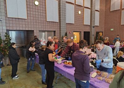 Christmas Pageant Breakfast - 09 Serving Line